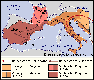 Roman Empire Invasions